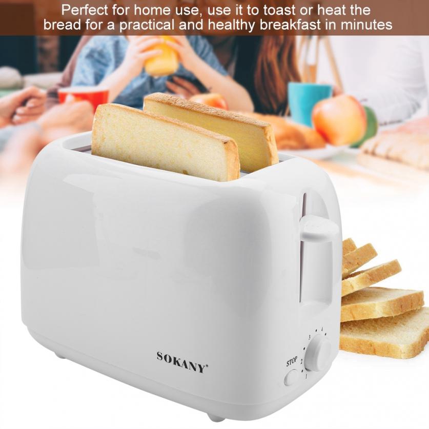 SOKANY 750W 6-speed Automatic Toaster of 2 Slice Toaster Home Sandwich Maker  Breakfast Machine - Electronica Pakistan