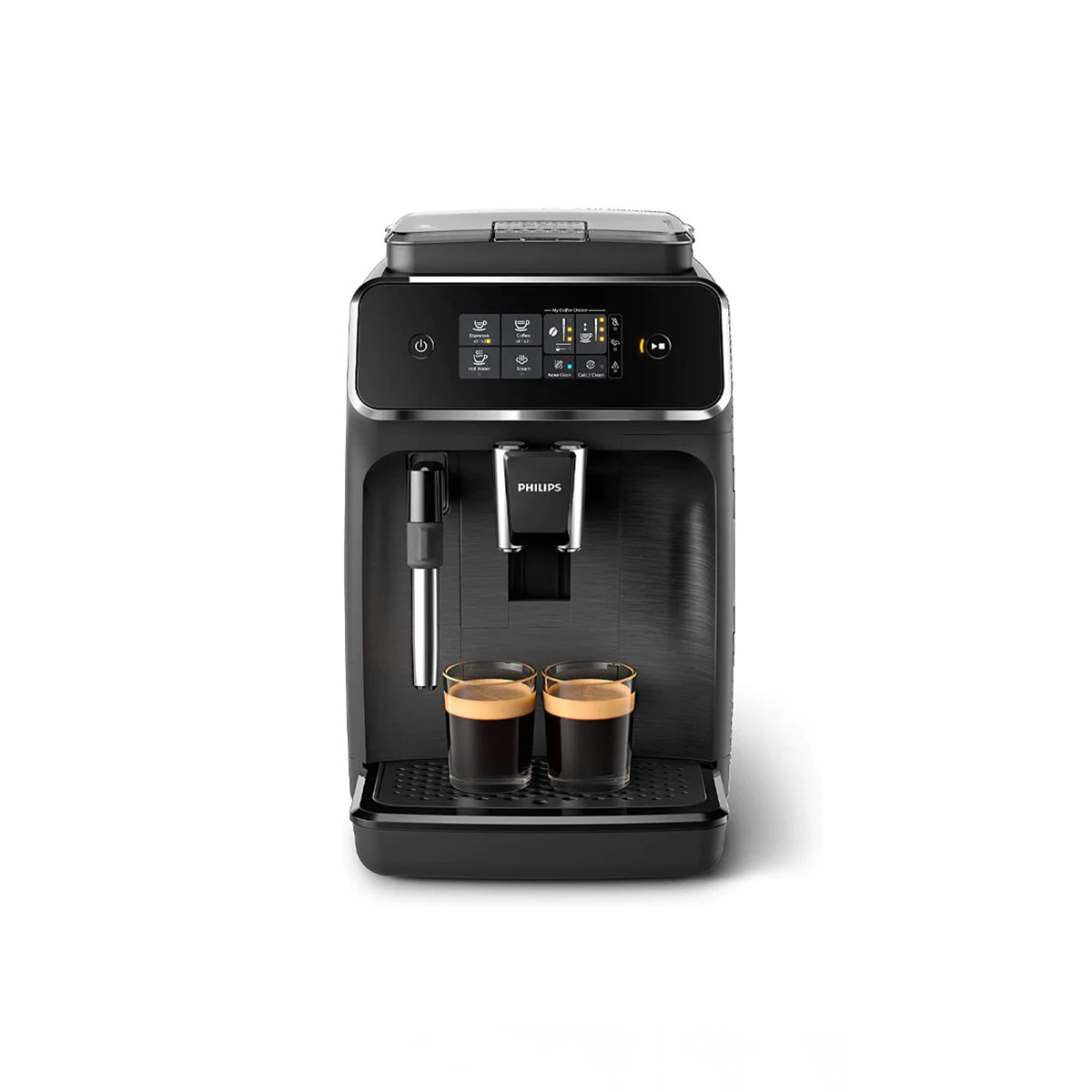 Philips Coffee Machine, Grind and Brew, 1.2L, 1000W, Black Metal - eXtra  Saudi