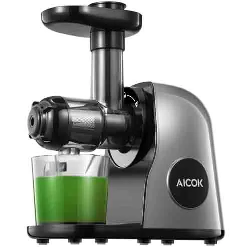 Aicok Juicer, 1000W Juice Extractor Fruit Vegetable, Stainless Steel