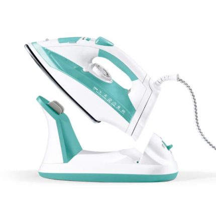 Geepas Cordless/Corded Steam Iron- GSI24015| Wet and Dry Steam Iron Box Handy Design with Powerful Burst Steam, Anti-Drip Function