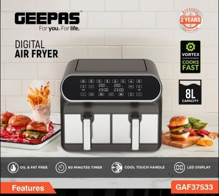 Geepas Digital Air Fryer- GAF37533