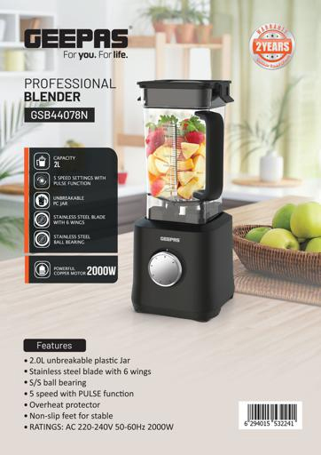 Geepas GSB44078 Professional Blender