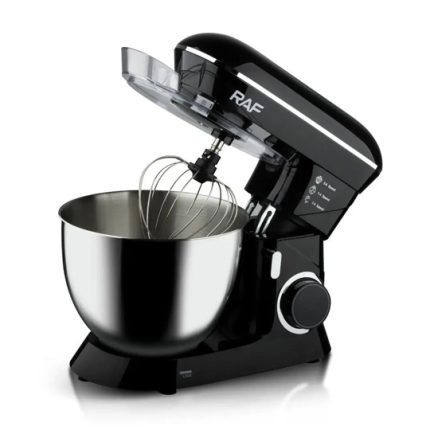 RAF 12L Kitchen Electric Stand Mixer with Handle, 1800W 6-Speed Food Dough Mixer with Stainless Steel Bowl ,Dough Hook, Beater, Whisk Spatula for Baking, Cakes, Cookie R.6673